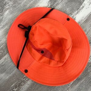 Set of Toddler Childs girls summer wide brim floppy hats